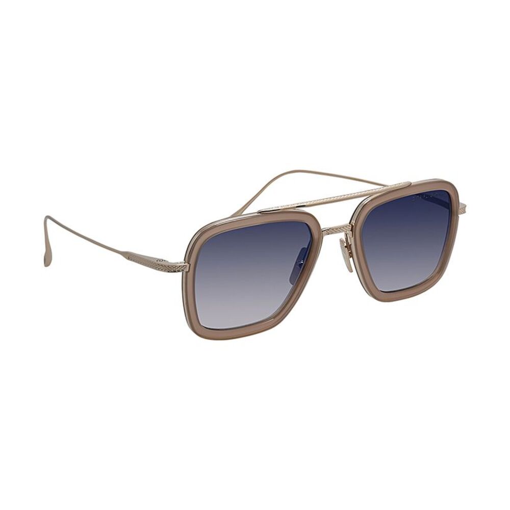 Dita FLIGHT.006 DT 7806 U-GLD-PNK White Gold/Dusty Pink Sunglasses Grey Lens